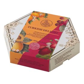 Turkish Delight Candy Mixed Fruit Flavoured Assorted, 325 g, Hacı Bekir