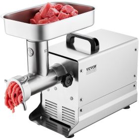 Commercial Electric Meat Grinder 11 Lbs/Min Sausage Stuffer Maker Kitchen