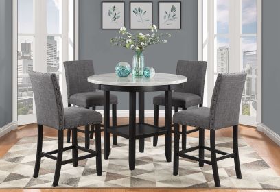 GRETA BAR TABLE AND BAR STOOL SET