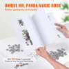 Button Maker Machine, 0.98 Inch 25mm Pin Maker With 500pcs Button Parts, Button Maker With Panda Magic Book, Ergonomic Arc Handle Punch Press Kit