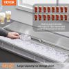 VEVOR Drop in Ice Chest, 36"L x 18"W x 14"H Stainless Steel Ice Cooler, Commercial Ice Bin with Sliding Cover, 40.9 qt Outdoor Kitchen Ice Bar