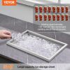 VEVOR Drop in Ice Chest, 20"L x 14"W x 12"H Stainless Steel Ice Cooler, Commercial Ice Bin with Cover, 40 qt Outdoor Kitchen Ice Bar