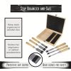 6 Pcs Wood Turning Tools with Wooden Storage Case, Wood Chisel Set, 60CRV Wood Carving Chisels Set for Woodcarving, Carpentry, Trimming Edges