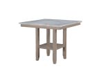 CLAUI NATURAL BAR TABLE AND BAR STOOLS