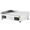 VEVOR Commercial Electric Griddle, 2800W Countertop Flat Top Grill, 122°F-572 °F Adjustable Temp